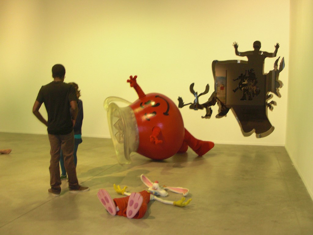 Dan Colen, Silhouette Wall Cuts, 2013