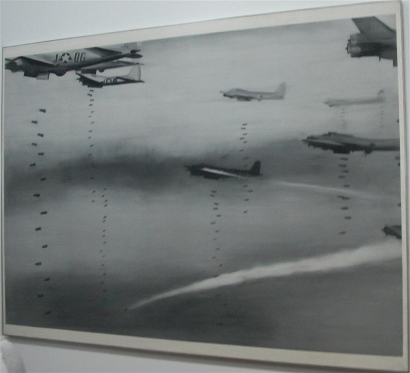 Bombardiers, 1963, huile sur toile (Personnalisé)