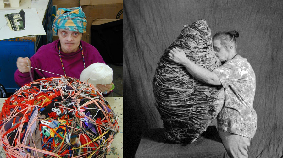 Judith Scott, expo collège des Bernardins