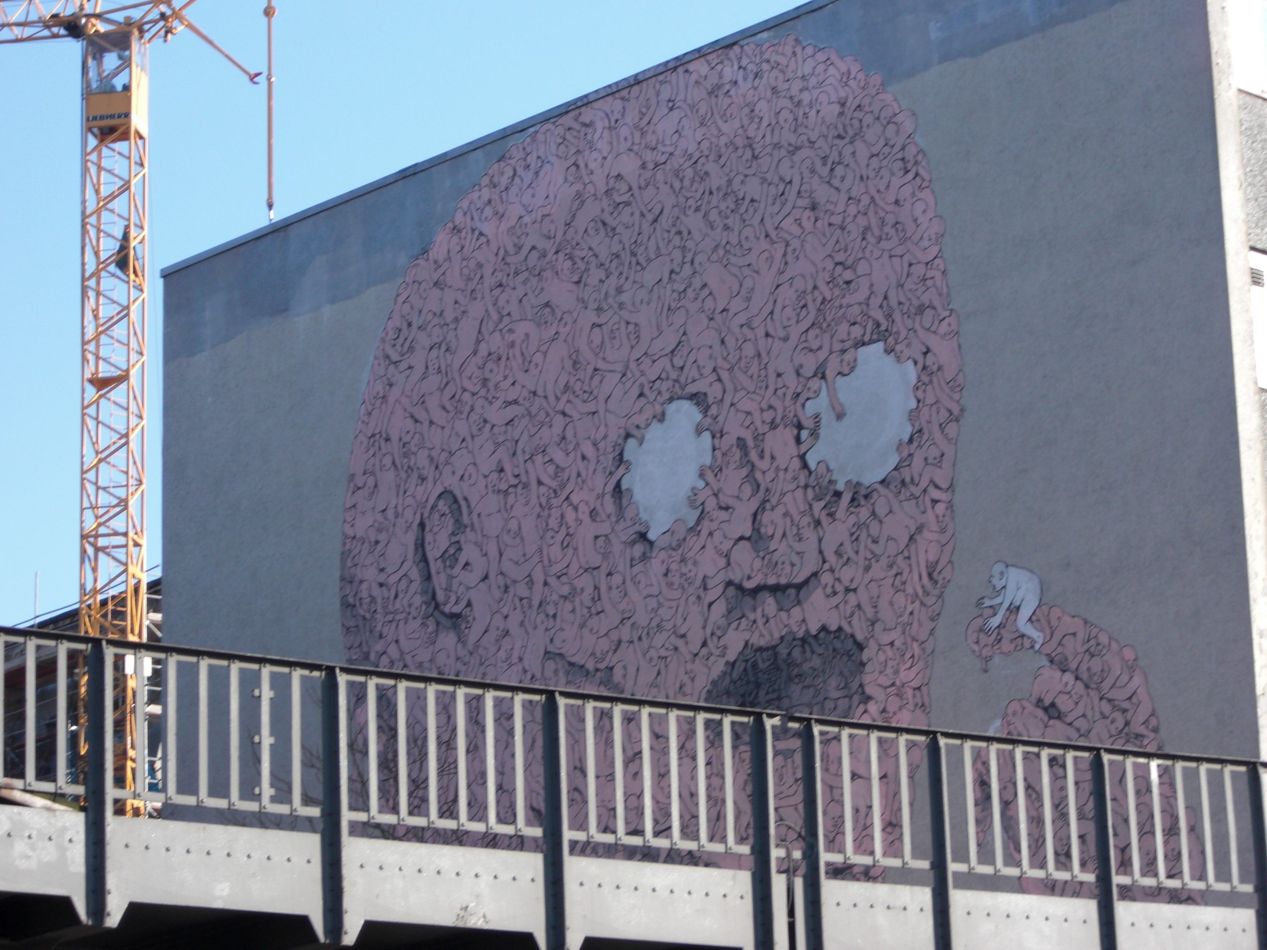 Mural près du Oberbaumbrücke